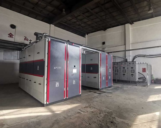 大同北辛窯煤礦，兩臺(tái)2.0MW電鍋爐